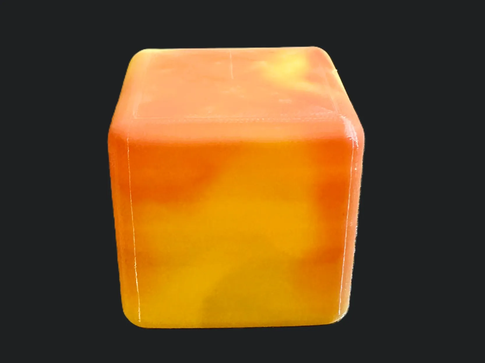 Ice Cube – Soft Sensory Squeeze Cube (3 størrelser)